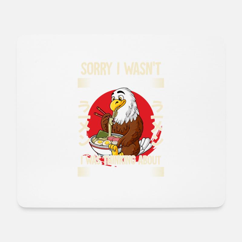 Sorry I Wasn't Listening I Was Thinking About - Mousepad (Querformat) - Weiß