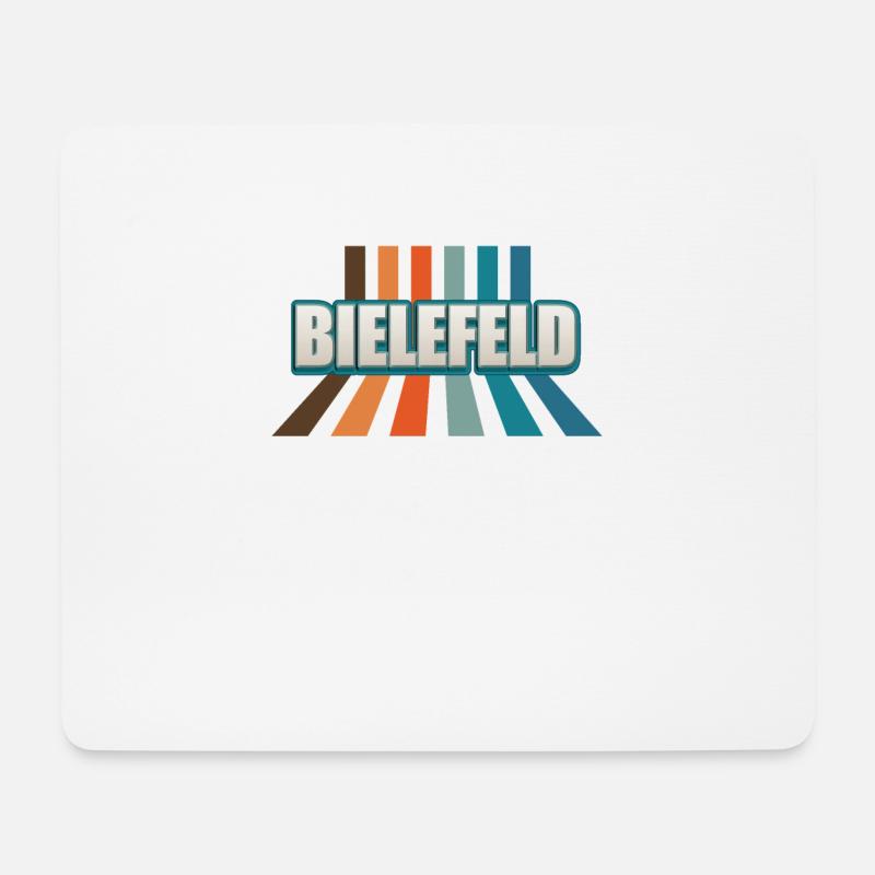 Bielefelderin Bielefelder Bielefeld - Mousepad (Querformat) - Weiß