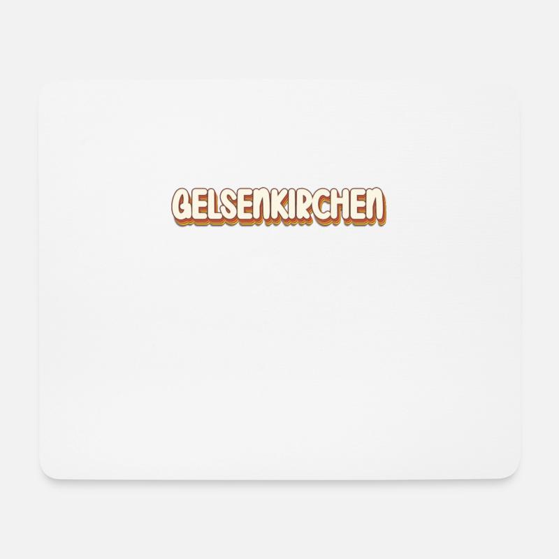 Gelsenkirchenerin Gelsenkirchener Gelsenkirchen - Mousepad (Querformat) - Weiß