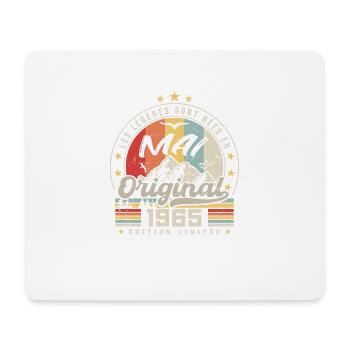 Légendes Mai 1965 Cadeau D'anniversaire Mai 1965 - Tapis de souris (format paysage) - blanc - Devant
