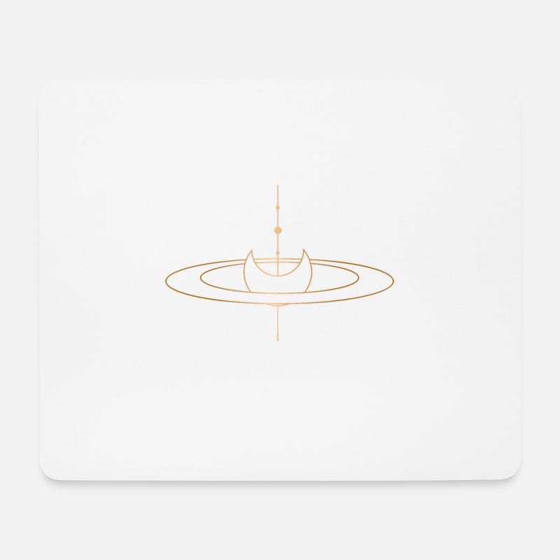 Raum zwischen uns - Mousepad (Querformat) - Weiß