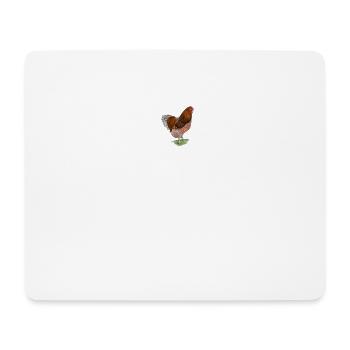 Wyandotten Huhn I Henne Ei Hahn Motiv für - Mousepad (Querformat) - Weiß - Vorne