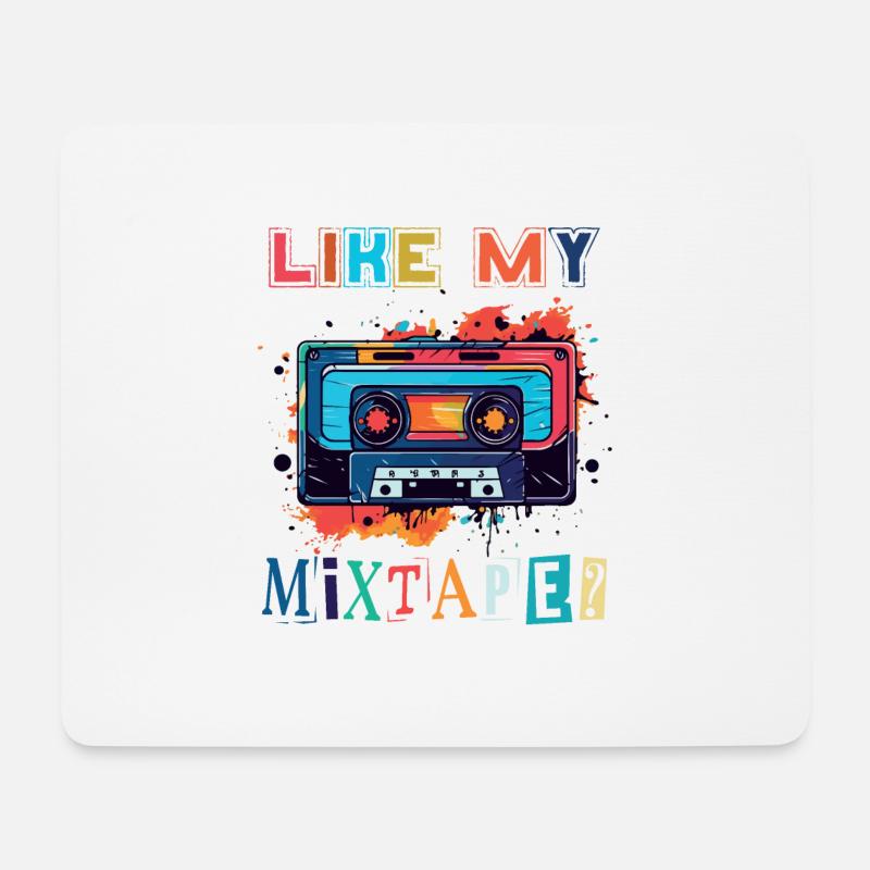 Like my mixtape - Mousepad (Querformat) - Weiß