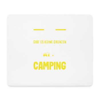 Für Rentner gibt es nur endlose Campingabenteuer - Mousepad (Querformat) - Weiß - Vorne