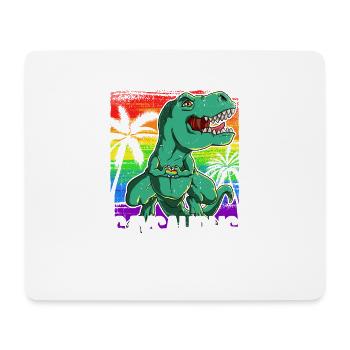 Pride LGBTQ Gaysaurus Kostüm Pride Month - Mousepad (Querformat) - Weiß - Vorne