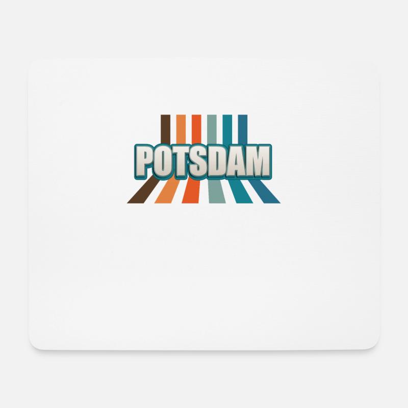 Potsdamerin Potsdamer Potsdam - Mousepad (Querformat) - Weiß
