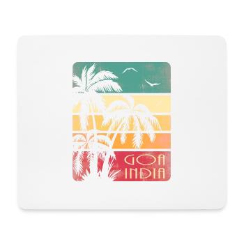 Goa Indien - Mousepad (Querformat) - Weiß - Vorne