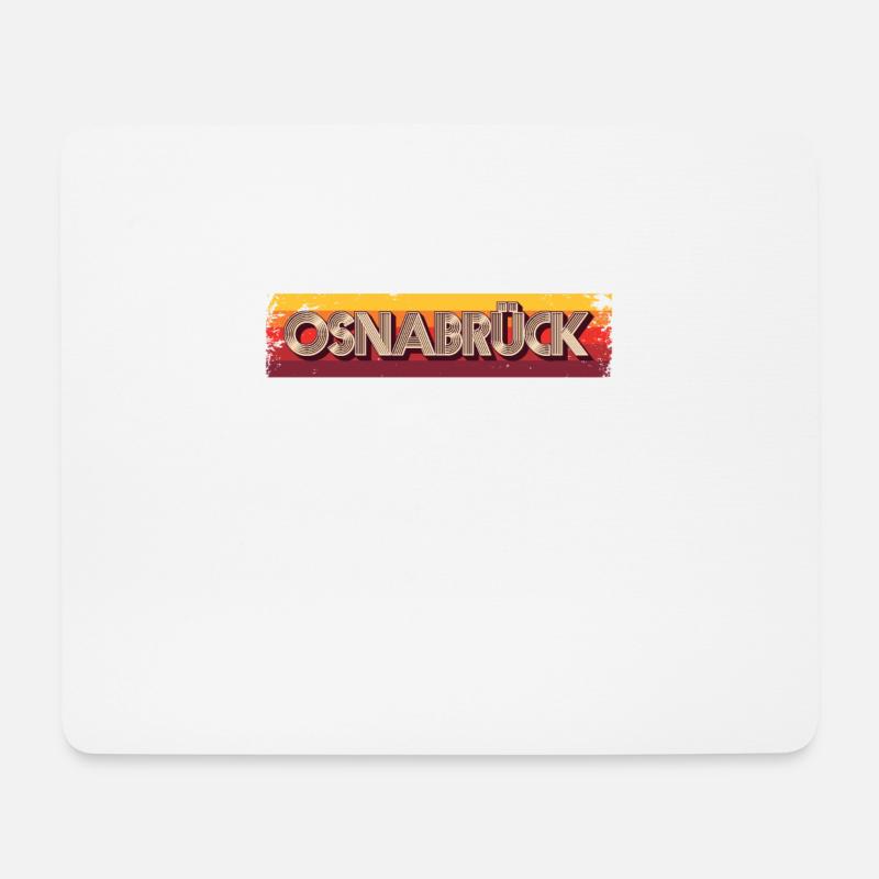 Osnabrückerin Osnabrücker Osnabrück - Mousepad (Querformat) - Weiß