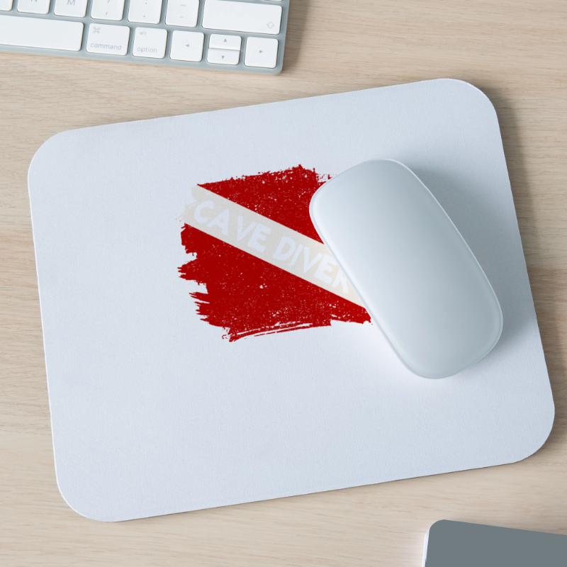 Cave Instructor Divemaster Deep Dive Instructor Mouse Pad (horizontal)