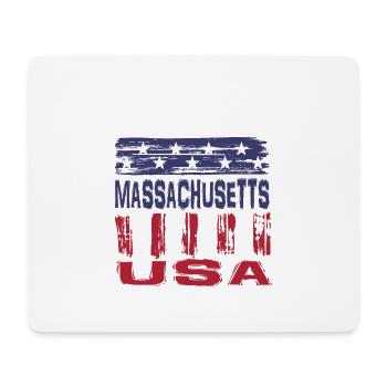 Cambridge Massachusetts USA - Mousepad (Querformat) - Weiß - Vorne