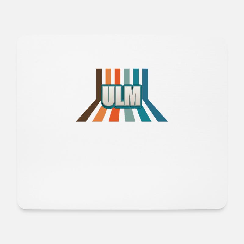 Ulmerin Ulmer Ulm - Mousepad (Querformat) - Weiß