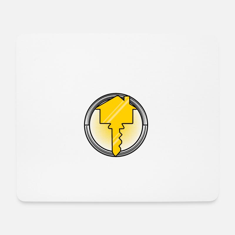 Homeowner Status Keyholder - Mousepad (Querformat) - Weiß