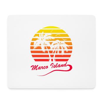 Marco Island - Mouse Pad (horizontal) - white - Front