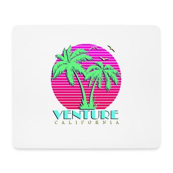 venture Californie - Tapis de souris (format paysage) - blanc - Devant
