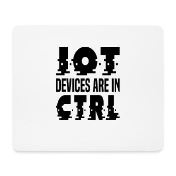 Internet Des Objets IOT Programmeur Admin IT - Tapis de souris (format paysage) - blanc - Devant