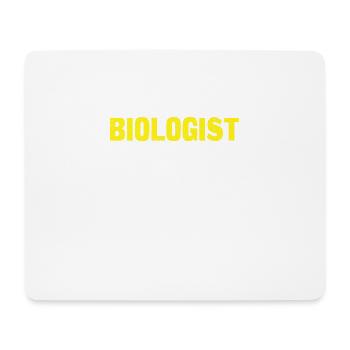 Biology Gift Biologist - Mouse Pad (horizontal) - white - Front