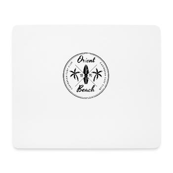 Retro Orient Beach Saint Martin Beach Surfing Fan - Mouse Pad (horizontal) - white - Front