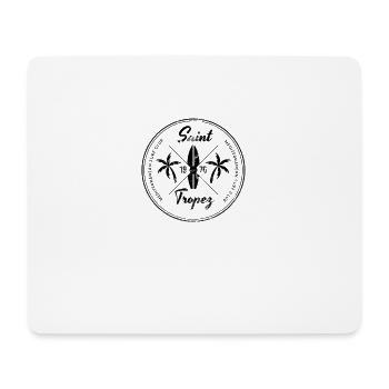Retro Saint Tropez Beach Surfing Fan Urlaub - Mousepad (Querformat) - Weiß - Vorne