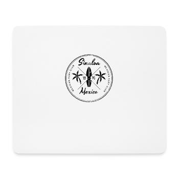 Retro Sinaloa Mexiko Strand Surfen Fan Urlaub - Mousepad (Querformat) - Weiß - Vorne