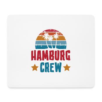Hamburg Crew - Mouse Pad (horizontal) - white - Front