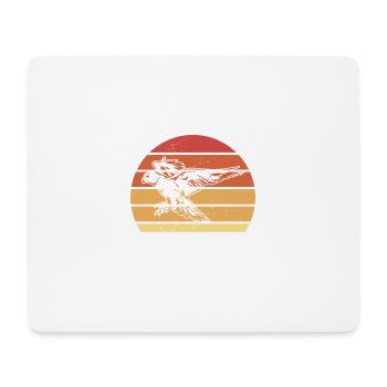 Ich bin die verrückte Reha-Krankenschwester, vor der sie dich gewarnt haben RN - Mousepad (Querformat) - Weiß - Vorne