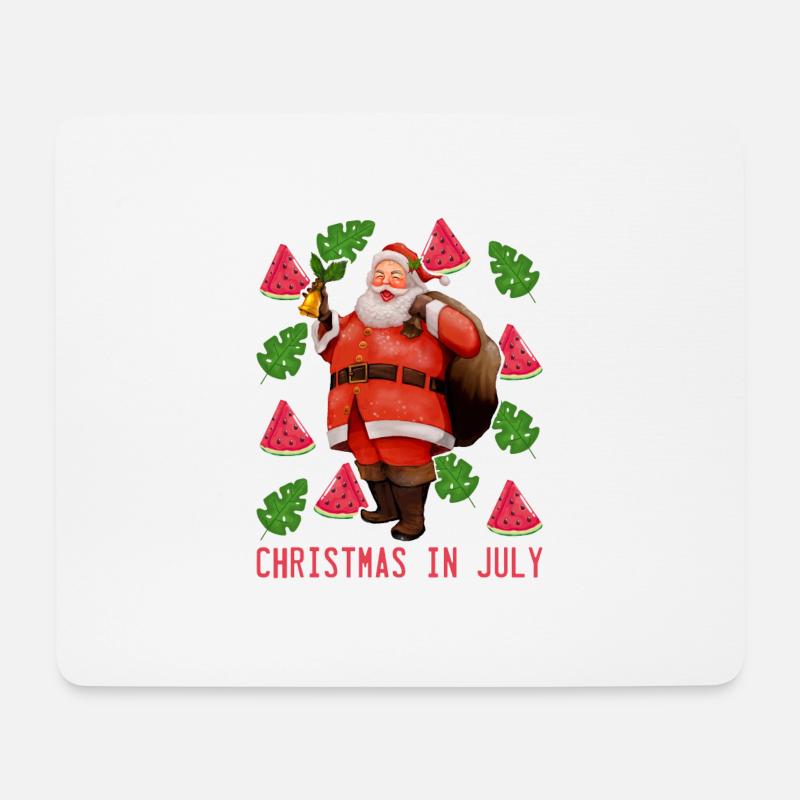 Weihnachten Weihnachten im Juli - Mousepad (Querformat) - Weiß