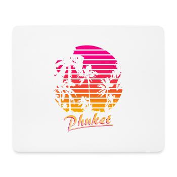 Phuket - Mousepad (Querformat) - Weiß - Vorne