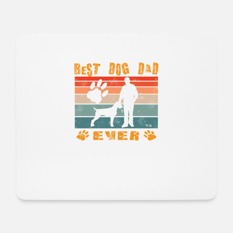 Hunde Deutsch Drahthaar Hundebesitzer - Mousepad (Querformat) - Weiß