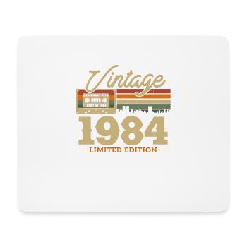 Millésime 1984 40 ans édition limitée - Tapis de souris (format paysage) - blanc - Devant