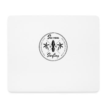 Retro Samoa Beach Surf Fan Urlaub Souvenir - Mousepad (Querformat) - Weiß - Vorne