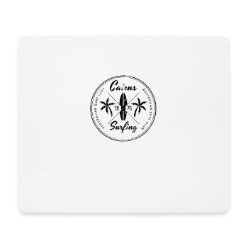 Retro Cairns Australie Beach Surfing Fan Vacances - Tapis de souris (format paysage) - blanc - Devant