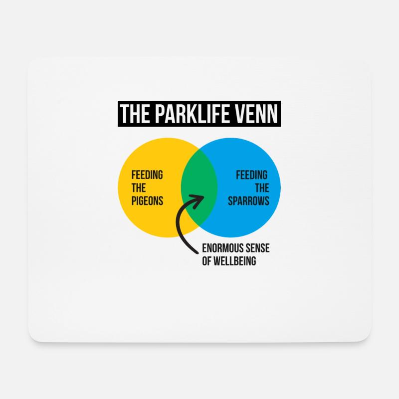 Blur - Parklife - Mouse Pad (horizontal) - white