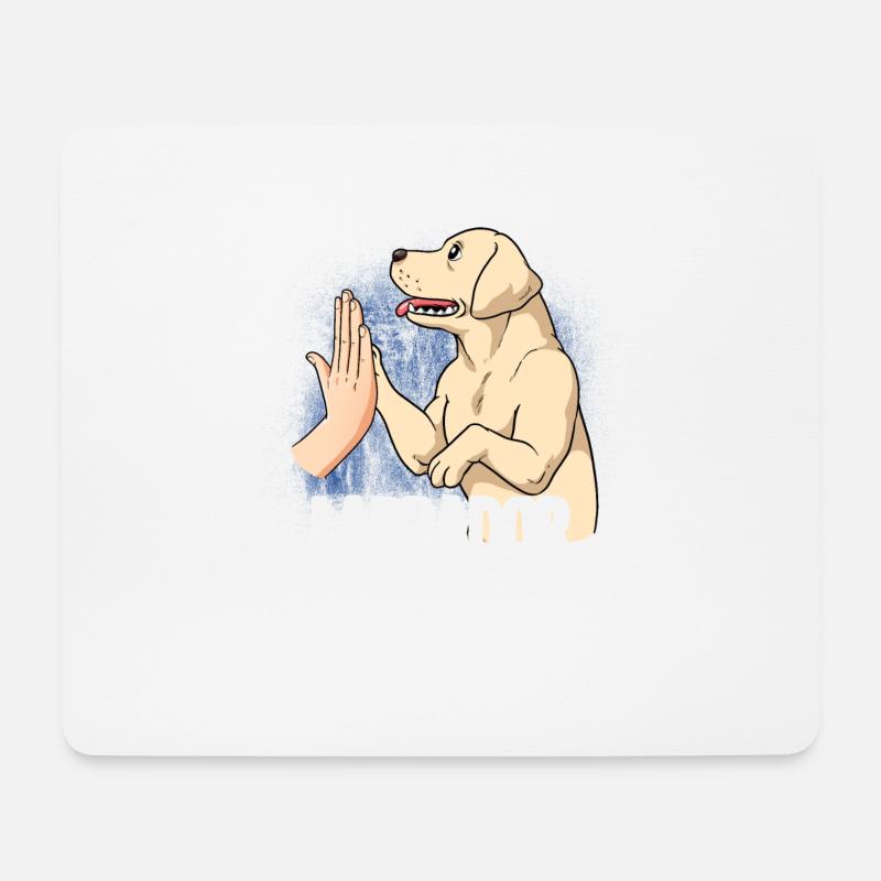 Labrador - Mouse Pad (horizontal) - white