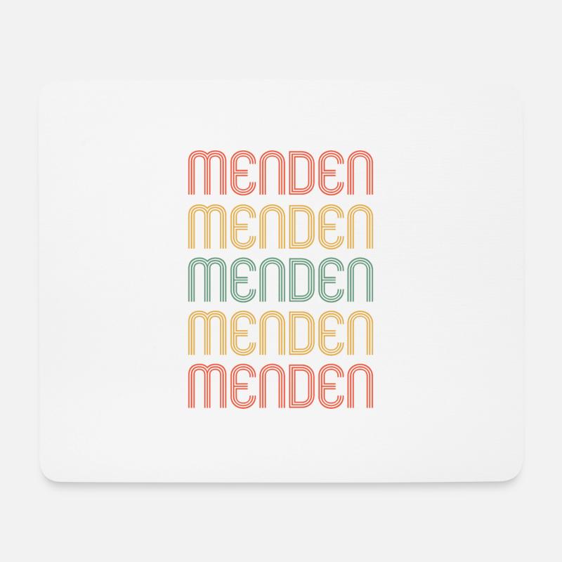 Mendenerin Mendener Menden - Mousepad (Querformat) - Weiß