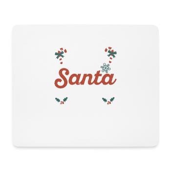 Wahrscheinlichste Bitte an den Weihnachtsmann - Mousepad (Querformat) - Weiß - Vorne