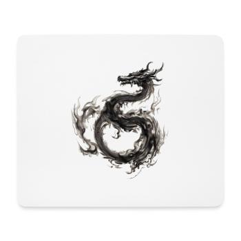 Dragon - Mouse Pad (horizontal) - white - Front