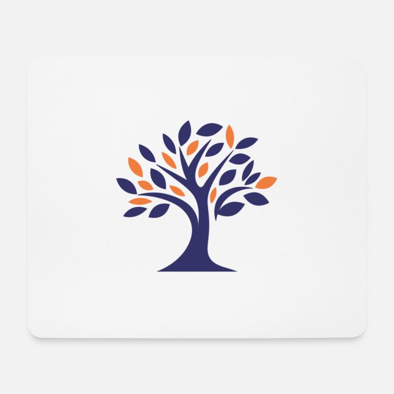Symbol eines Olivenbaums - Mousepad (Querformat) - Weiß