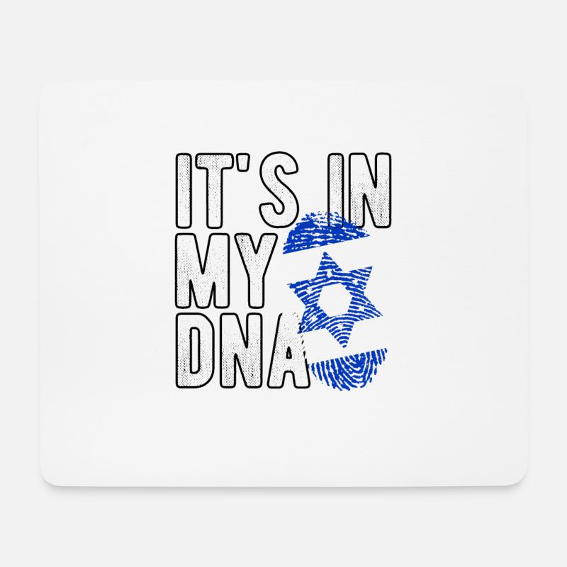 Israel - Mousepad (Querformat) - Weiß