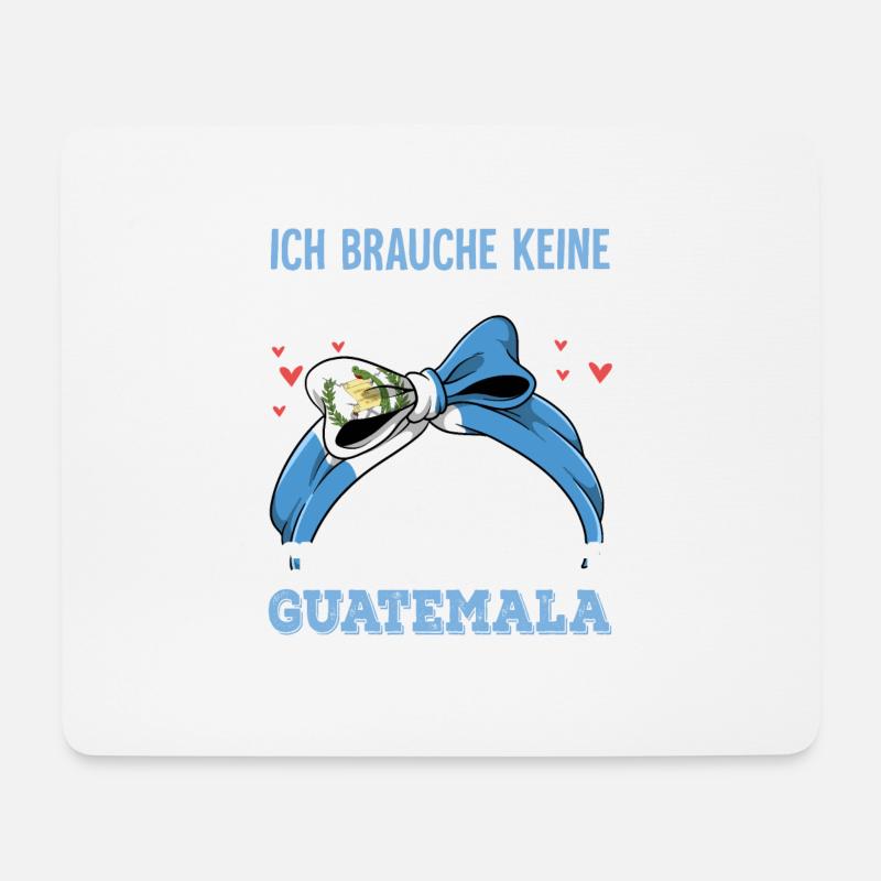 Guatemala - Mousepad (Querformat) - Weiß