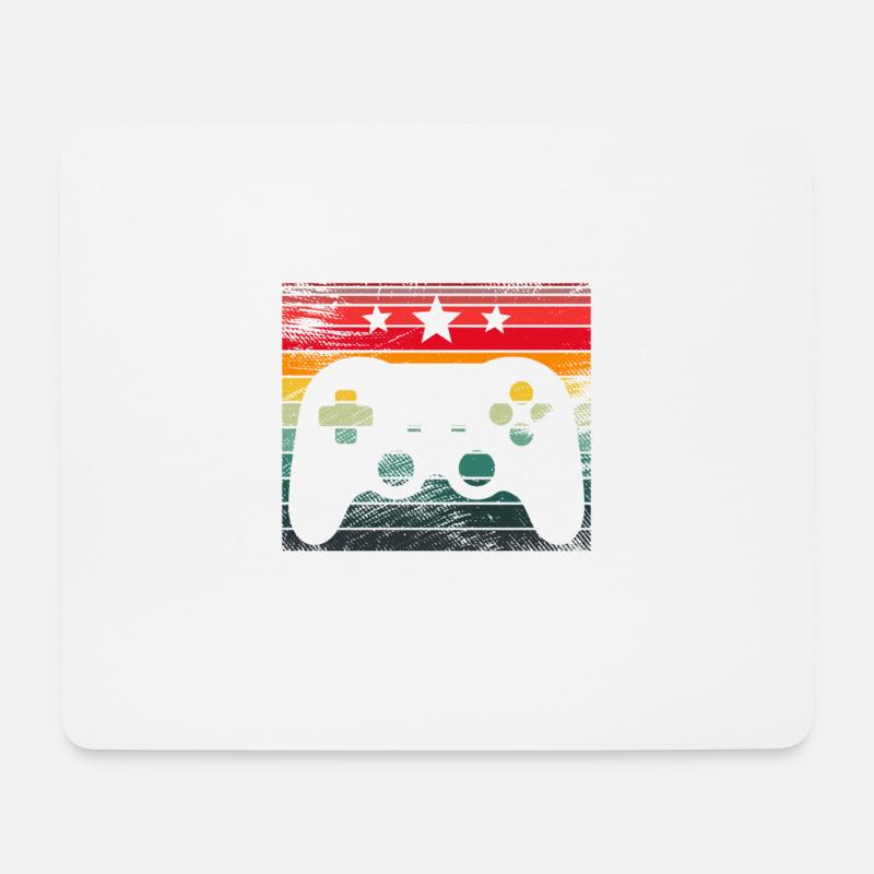 Nächste Level Großer Bruder 2024 - Mousepad (Querformat) - Weiß