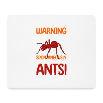 Antkeeping Ant Breeding Ants - Mouse Pad (horizontal) - white - Front