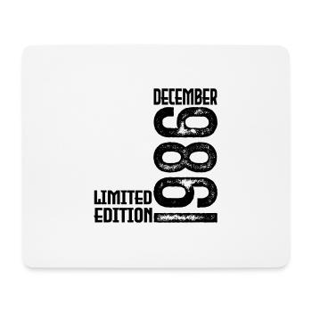 Birthday Gift December 1986. December 1986. - Mouse Pad (horizontal) - white - Front