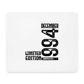 Birthday Gift December 1994. December 1994. - Mouse Pad (horizontal) - white - Front