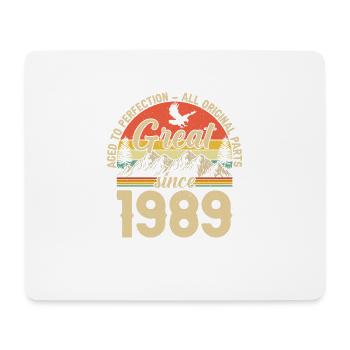 1989 - A legendary year - Mouse Pad (horizontal) - white - Front