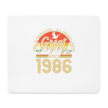 1986 - A legendary year - Mouse Pad (horizontal) - white - Front