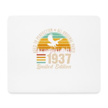 1937 - A Vintage Masterpiece - Mouse Pad (horizontal) - white - Front