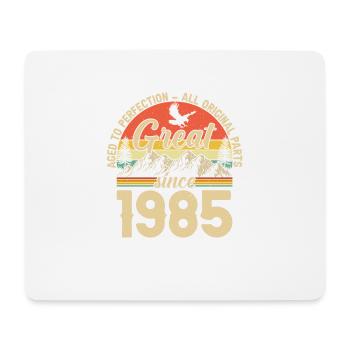 1985 - A legendary year - Mouse Pad (horizontal) - white - Front