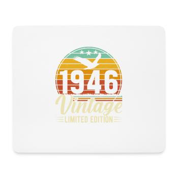 1946 - A legendary vintage - Mouse Pad (horizontal) - white - Front