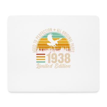 1938 - Eine legendäre Zeitreise - Mousepad (Querformat) - Weiß - Vorne