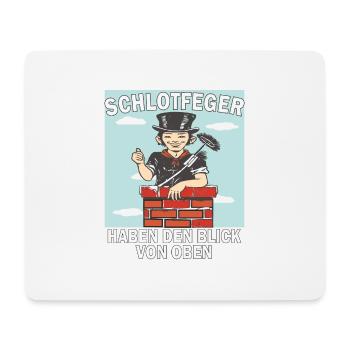 SCHLOTFEGER HABEN DEN BLICK VON OBEN - Mousepad (Querformat) - Weiß - Vorne